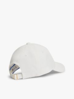Logo Embroidery Baseball Cap — White 2