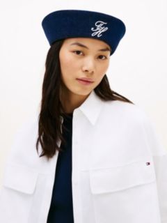 Logo Embroidery Nautical Denim Hat — Blue 4