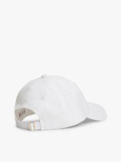 Pure Linen Piece Dyed Baseball Cap — White 2