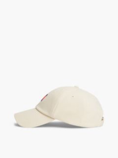 Wavy Flag Canvas Baseball Cap — Beige 3