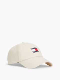 Wavy Flag Canvas Baseball Cap — Beige 1
