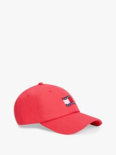 Wavy Flag Canvas Baseball Cap — Red 1