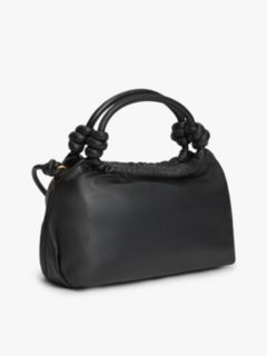 Soft Leather Crossbody Bag — Black 2