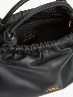 Soft Leather Crossbody Bag — Black 4