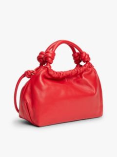 Soft Leather Crossbody Bag — Red 2