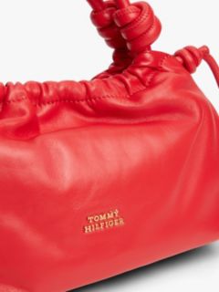 Soft Leather Crossbody Bag — Red 3