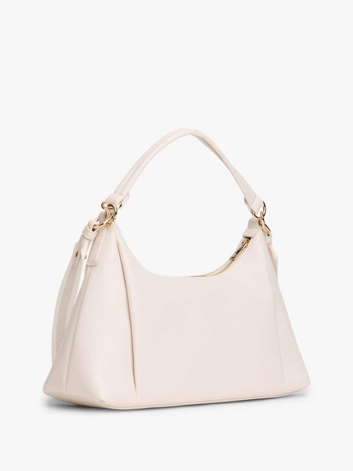 Essential Crossbody Shoulder Bag — Beige