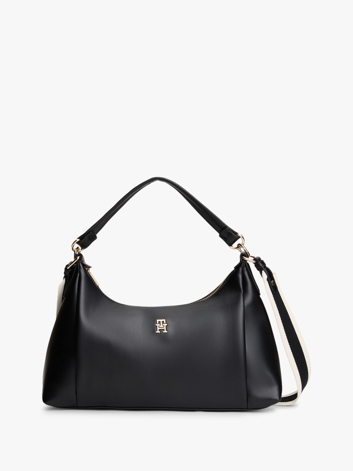 Essential Crossbody Shoulder Bag — Black