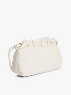 Soft Leather Crossbody Bag — Beige 2