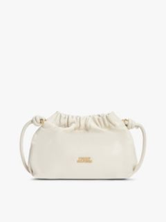 Soft Leather Crossbody Bag — Beige 1