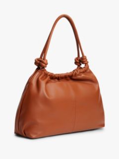 Soft Leather Hobo Bag — Brown 2