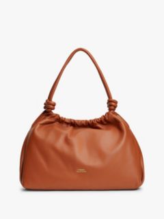 Soft Leather Hobo Bag — Brown 1