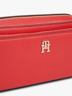 TH Monogram Crossbody Camera Bag — Red 3