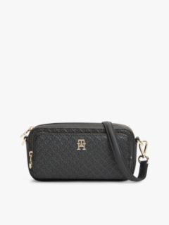 TH Monogram Crossbody Camera Bag — Black 1