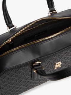 TH Monogram Crossbody Bag — Black 4