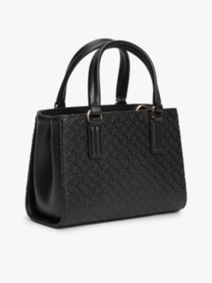 TH Monogram Crossbody Tote Bag — Black 2