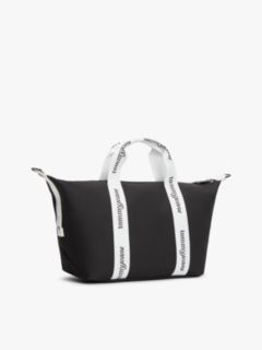 Essential Repeat Logo Crossbody Tote Bag — Black 2