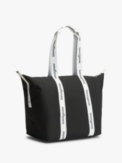 Essential Repeat Logo Tote Bag — Black 2