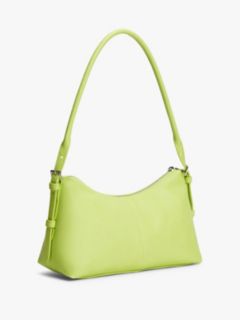 Metal Logo Shoulder Bag — Green 2