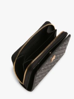 Hilfiger Icon Debossed Zip-Around Flap Wallet — Black 4