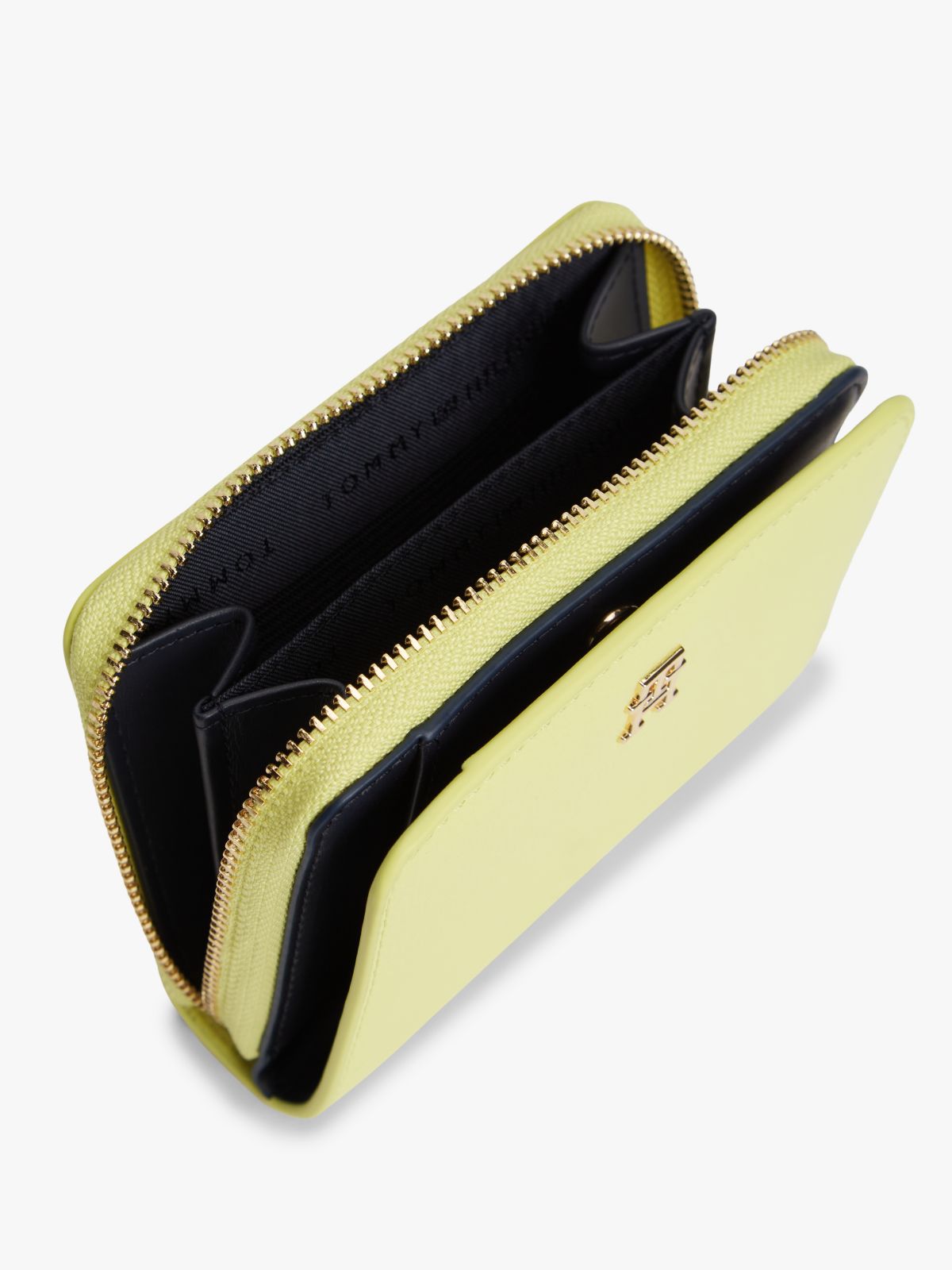 Hilfiger Icon Zip-Around Flap Wallet — Green