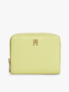 Hilfiger Icon Zip-Around Flap Wallet — Green 1