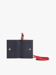 Hilfiger Icon Card Holder With Strap — Red 4