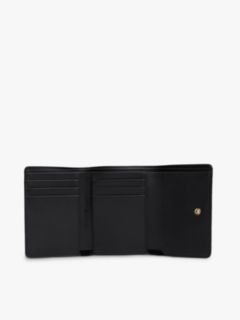 Hilfiger Icon Debossed Trifold Wallet — Black 4