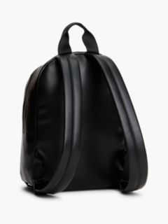 Logo Charm Dome Backpack — Black 2