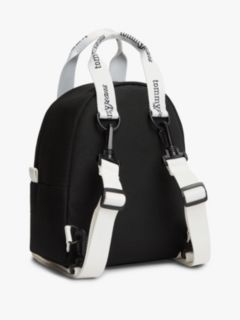 Essential Repeat Logo Dome Backpack — Black 2