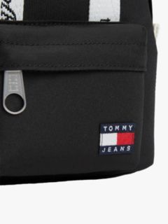 Essential Repeat Logo Dome Backpack — Black 3