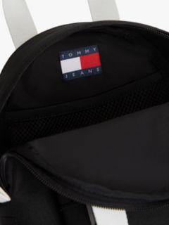 Essential Repeat Logo Dome Backpack — Black 4
