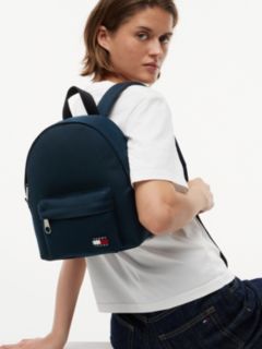 Essential Logo Dome Backpack — Blue 2
