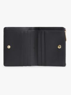 Quilted TH Monogram Bifold Wallet — Black 3