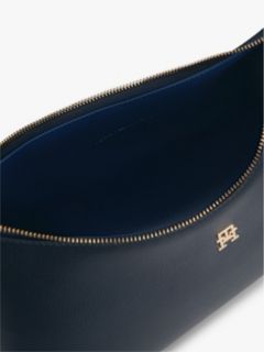 Hilfiger Icon Pebble Grain Shoulder Bag — Blue 4