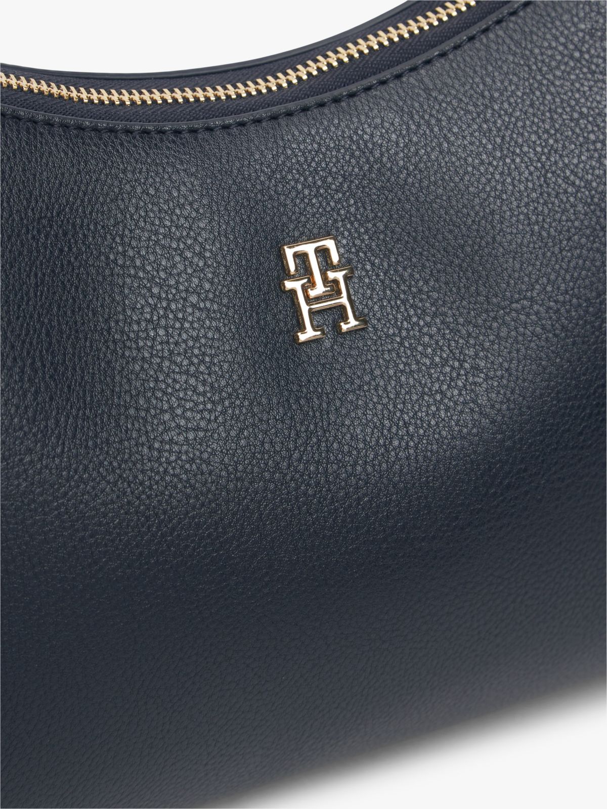 Hilfiger Icon Pebble Grain Shoulder Bag — Blue