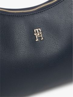 Hilfiger Icon Pebble Grain Shoulder Bag — Blue 5