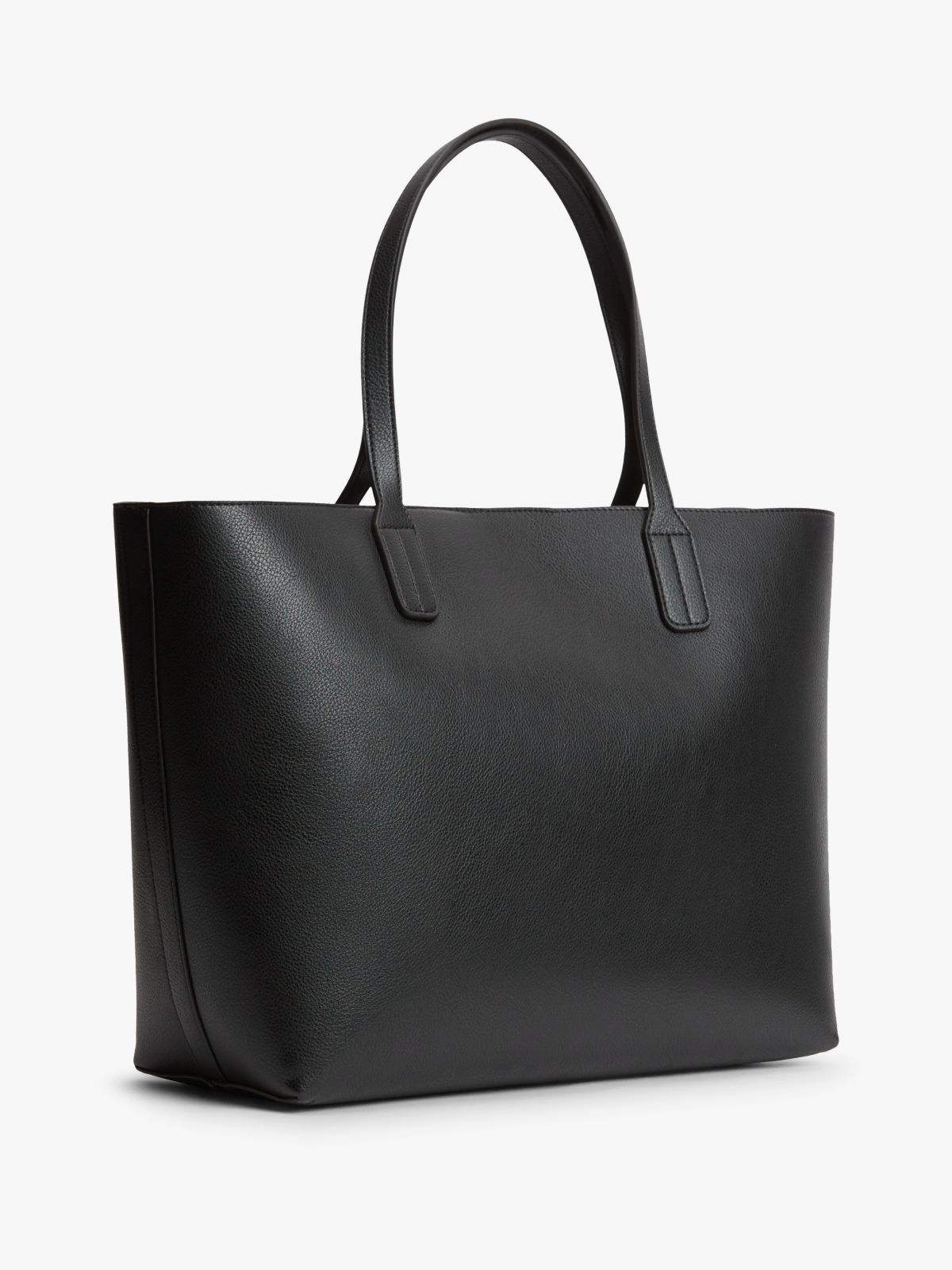Hilfiger Icon Tote Bag With Detachable Purse — Black