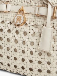 The American Icon Braided Leather Tote Bag — Beige 5