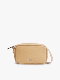 Logo Tape Crossbody Camera Bag — Khaki 1