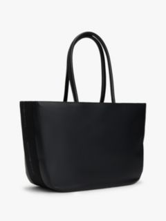 Hilfiger Icon Logo Tape Tote Bag — Black 3