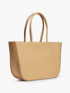 Hilfiger Icon Logo Tape Tote Bag — Khaki 3