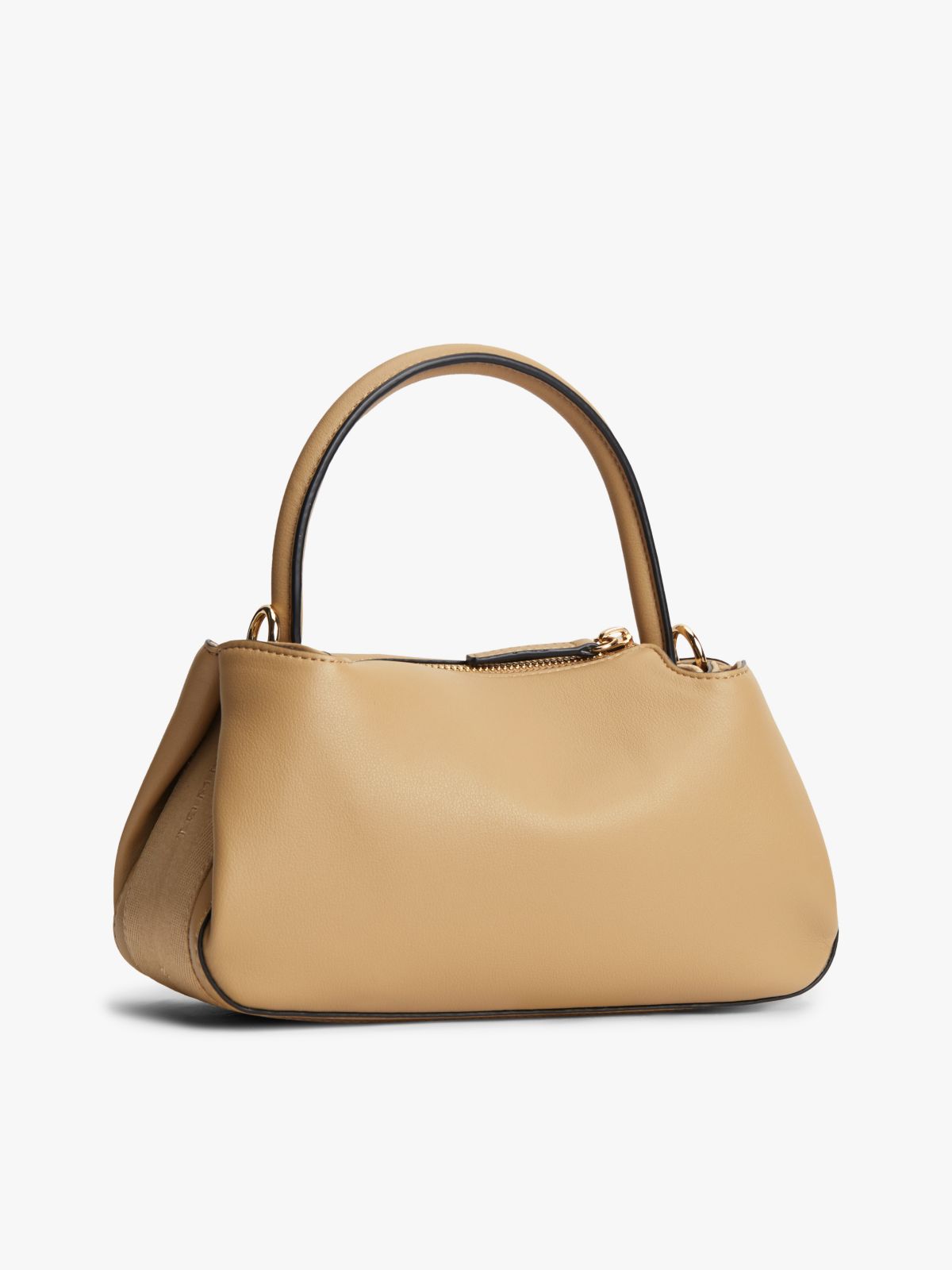 TH Monogram Repeat Logo Satchel — Khaki