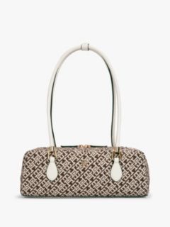 Textile Jacquard Rectangular Shoulder Bag — Multi 1