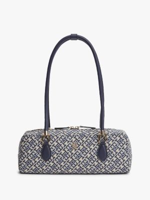 sac épaule rectangulaire tissé jacquard multi pour femmes tommy hilfiger