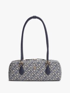 Textile Jacquard Rectangular Shoulder Bag — Multi 1