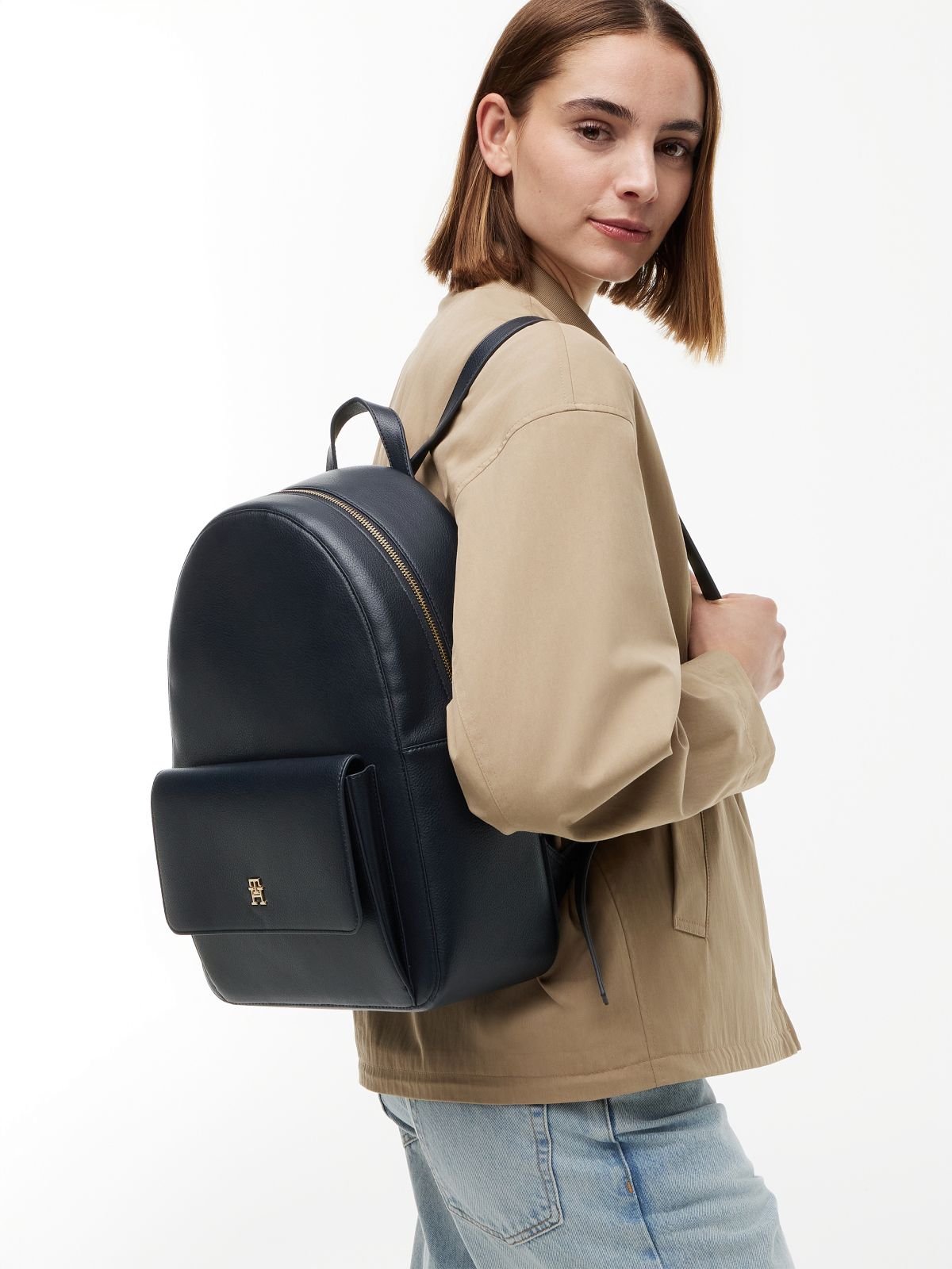 Hilfiger Icon Dome Backpack — Blue