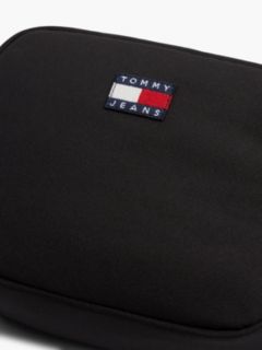Essential Repeat Logo Crossbody Bag — Black 4