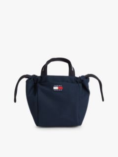 Essential Repeat Logo Crossbody Tote Bag — Blue 1