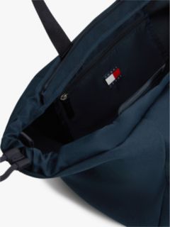 Essential Repeat Logo Tote Bag — Blue 4